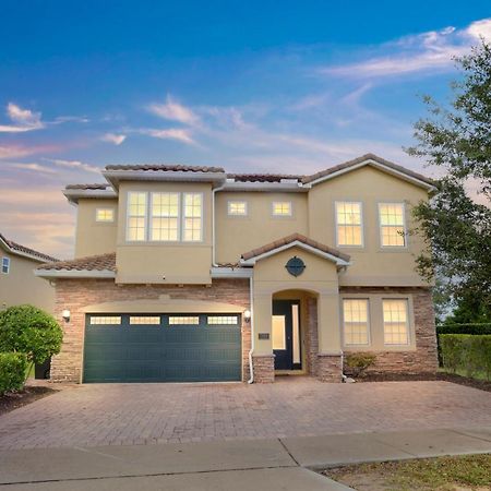 Huge 10 Bdr Family House With Arcades And Free Pool Heat Near Disney Orlando Eksteriør bilde
