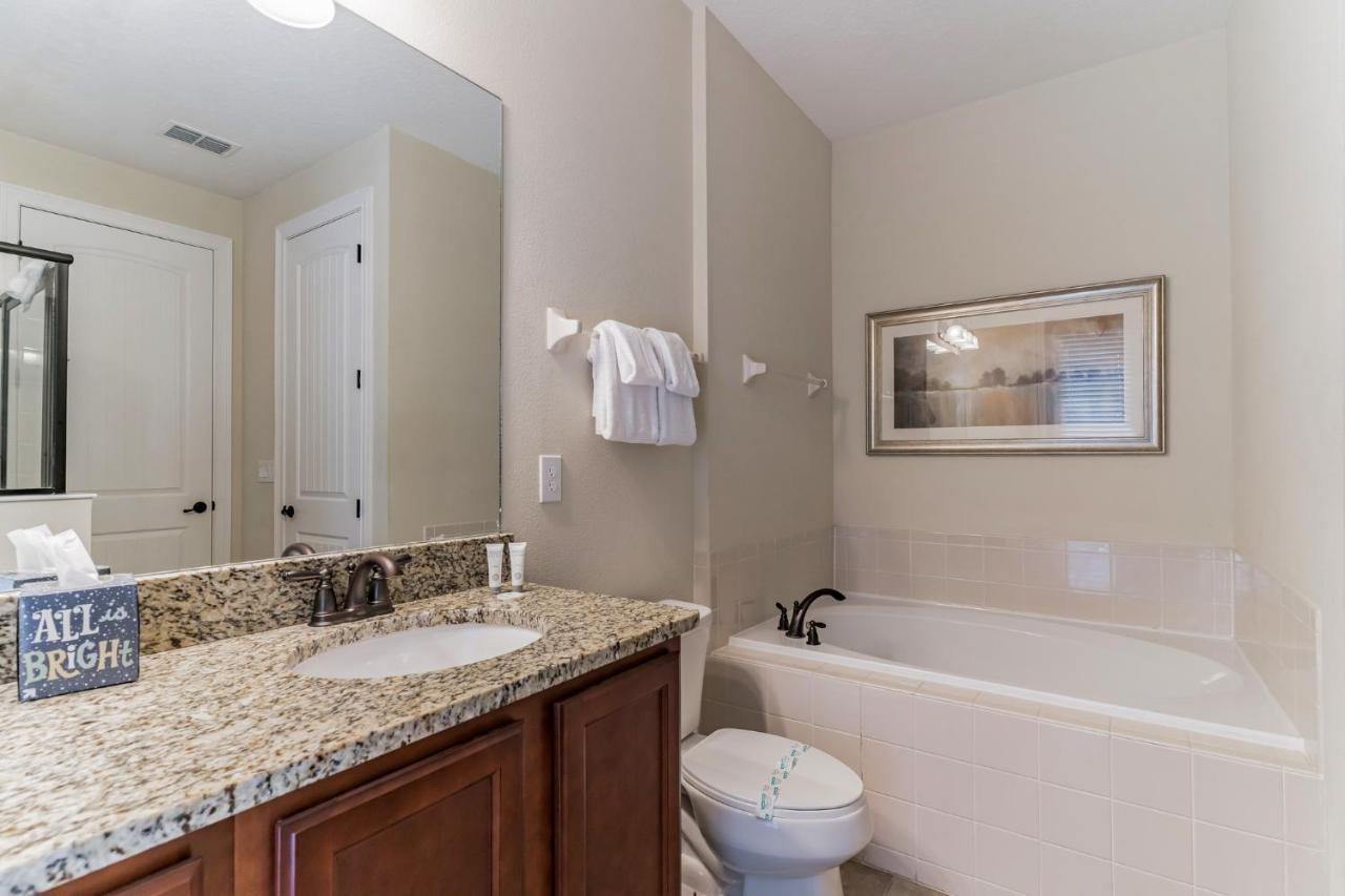 Huge 10 Bdr Family House With Arcades And Free Pool Heat Near Disney Orlando Eksteriør bilde