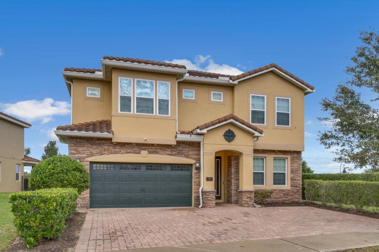 Huge 10 Bdr Family House With Arcades And Free Pool Heat Near Disney Orlando Eksteriør bilde