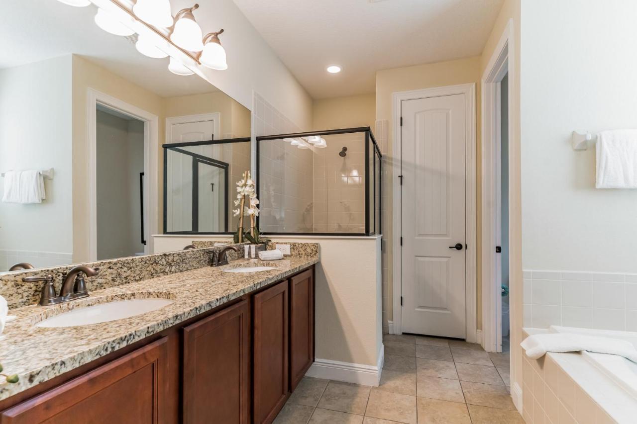 Huge 10 Bdr Family House With Arcades And Free Pool Heat Near Disney Orlando Eksteriør bilde